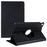 For Lenovo Tab M10 Plus (3rd Gen) / Xiaoxin Pad 2022 10.6 inch 125F / 128F Leather Tablet Case Rotating Stand Cover - Black - 1