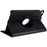 For Lenovo Tab M10 Plus (3rd Gen) / Xiaoxin Pad 2022 10.6 inch 125F / 128F Leather Tablet Case Rotating Stand Cover - Black - 6
