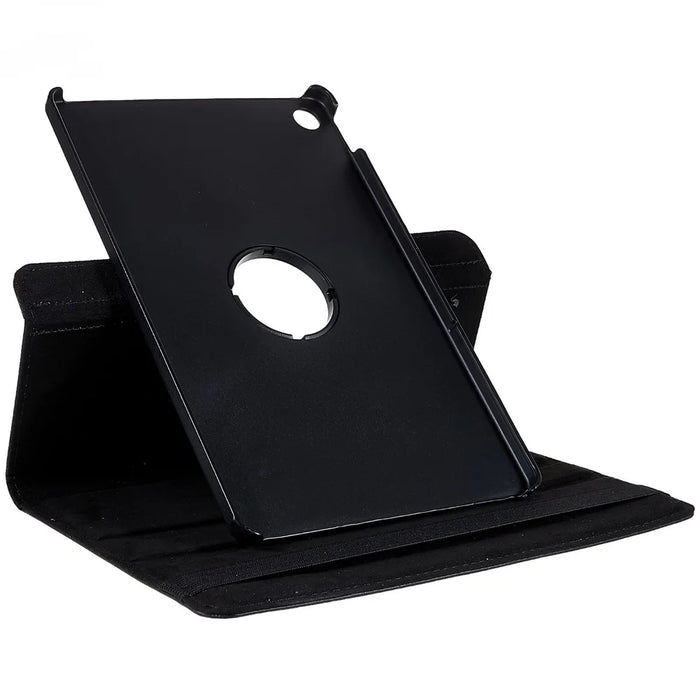 For Lenovo Tab M10 Plus (3rd Gen) / Xiaoxin Pad 2022 10.6 inch 125F / 128F Leather Tablet Case Rotating Stand Cover - Black - 7