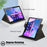 For Lenovo Tab M10 (Gen 3) 10.1 inch 328F 360-degree Rotary Stand Function Pattern Printing PU Leather Tablet Case with Auto Wake/Sleep - Graffiti - 2