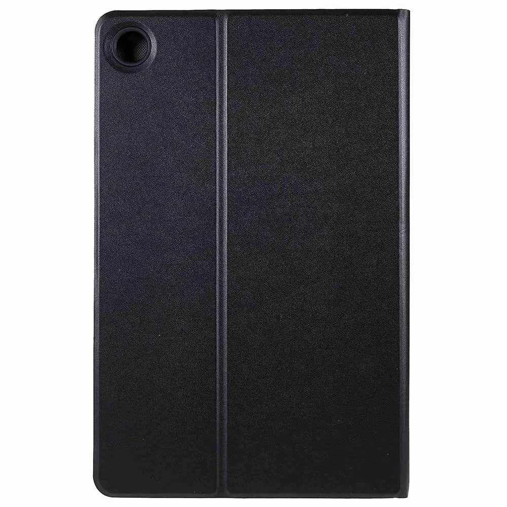 PU Leather Drop-Proof Case for Lenovo Tab M10 Plus (3rd Gen) / Xiaoxin Pad 2022 10.6 inch Tablet Stand Cover - Black - 4
