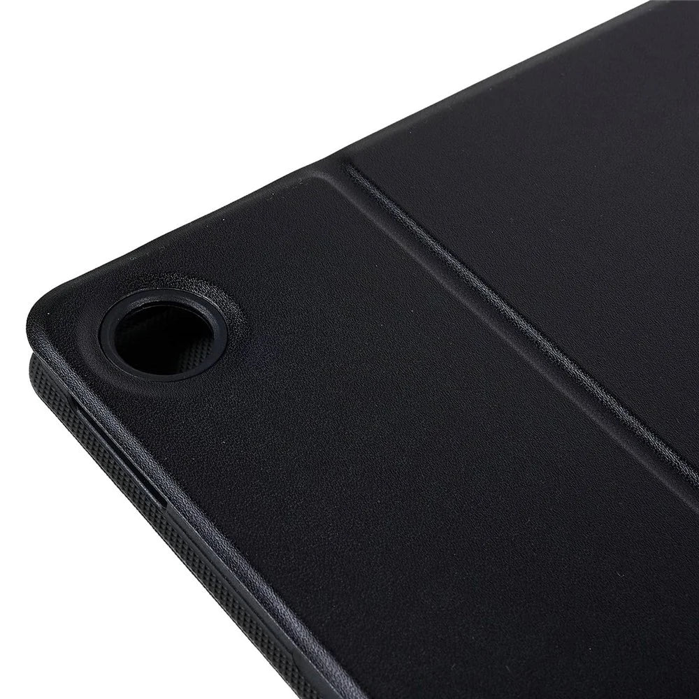 PU Leather Drop-Proof Case for Lenovo Tab M10 Plus (3rd Gen) / Xiaoxin Pad 2022 10.6 inch Tablet Stand Cover - Black - 7