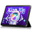 For Lenovo Tab M10 Plus (3rd Gen) / Xiaoxin Pad 2022 10.6 inch Tri-Fold Stand PU Leather + TPU Tablet Cover - Black - 2