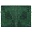 Butterfly Flower Imprinted Tablet Case for Lenovo Tab M10 (Gen 3), PU Leather Stand Card Holder Protective Cover - Green - 5