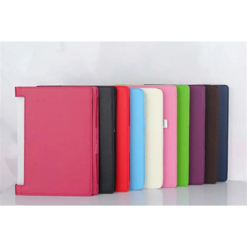 Lychee Texture PU Leather Case Accessory for Lenovo Yoga Tab 3 10 (10.1-inch) - Pink - 6
