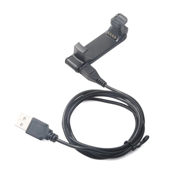 Charging Cradle Dock + USB Cable for Garmin Forerunner 220 Smartwatch - 1