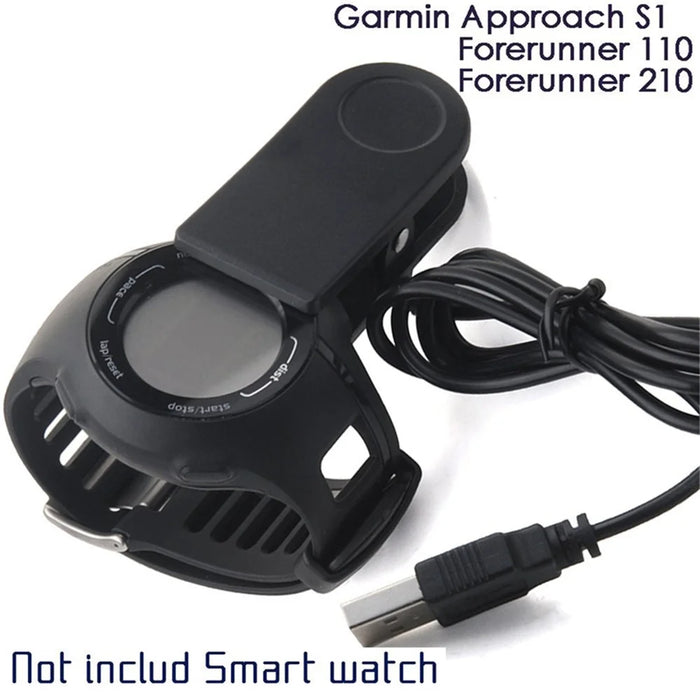 Charging Clip with USB Cable for Garmin Forerunner 210 / 110 / Approach S1 - 2