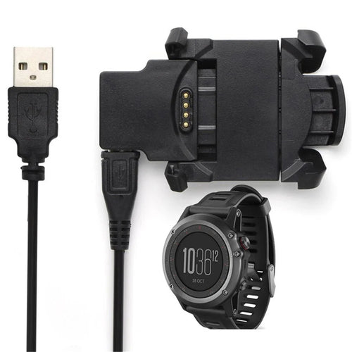 Smart Watch Charging Clip Dock with USB Cable for Garmin Fenix 3 - 1