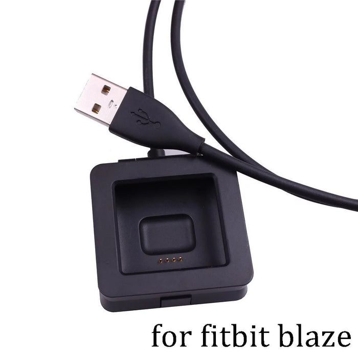 USB Power Cable Battery Charging Cradle Dock for Fitbit Blaze Smart Fitness Watch - 4