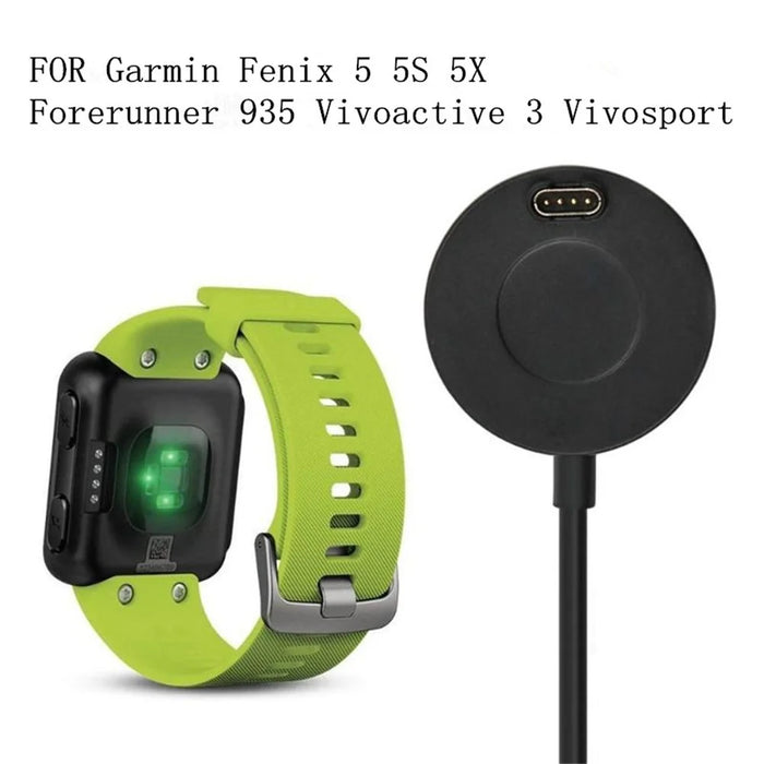 1m USB Charging Dock Cable for Garmin Fenix 5S / Fenix 5 / Fenix 5X Plus - 4