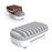 ORICO 120W 10-Port USB Desktop Charging Station Dock for iPhone Samsung Tablet (CE, RoHS, CCC) - White / EU Plug - 1