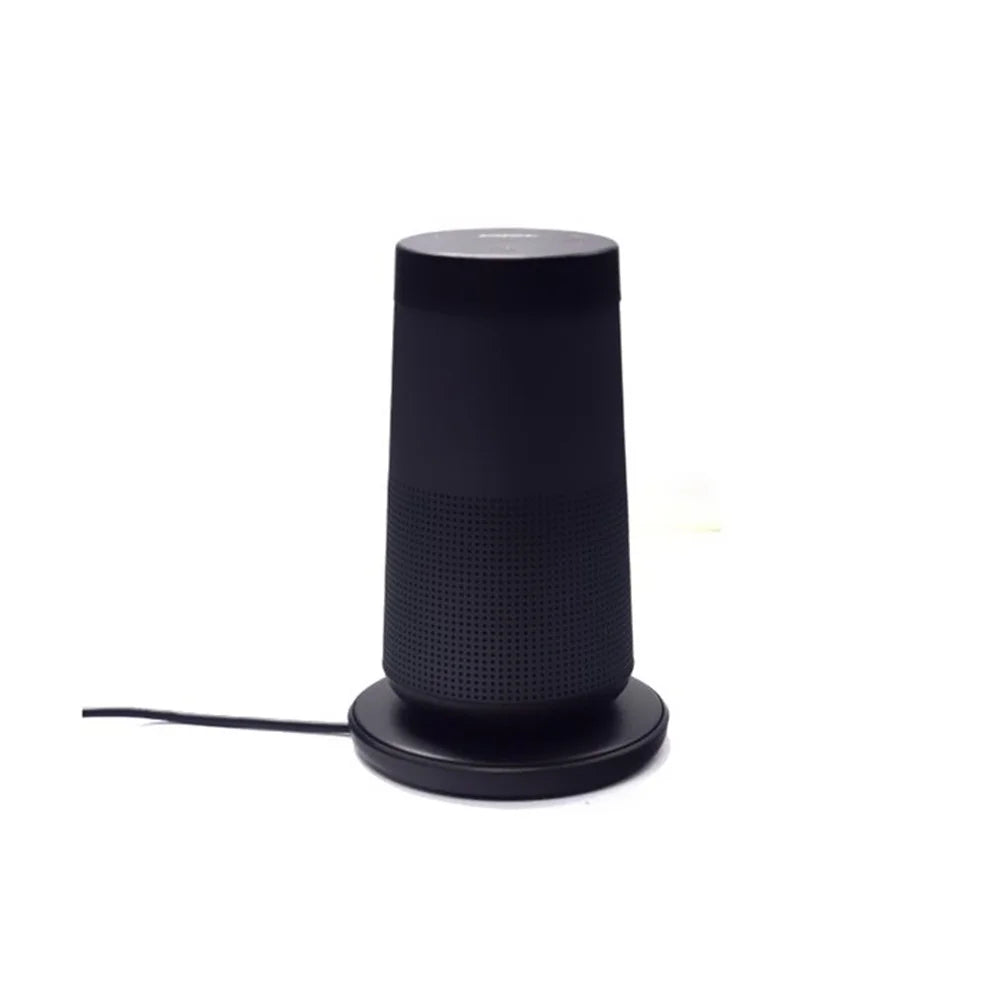 Charging Dock Cradle Base Charger Bluetooth-compatible Speaker for Bose Soundlink Revolve+ - Black - 4