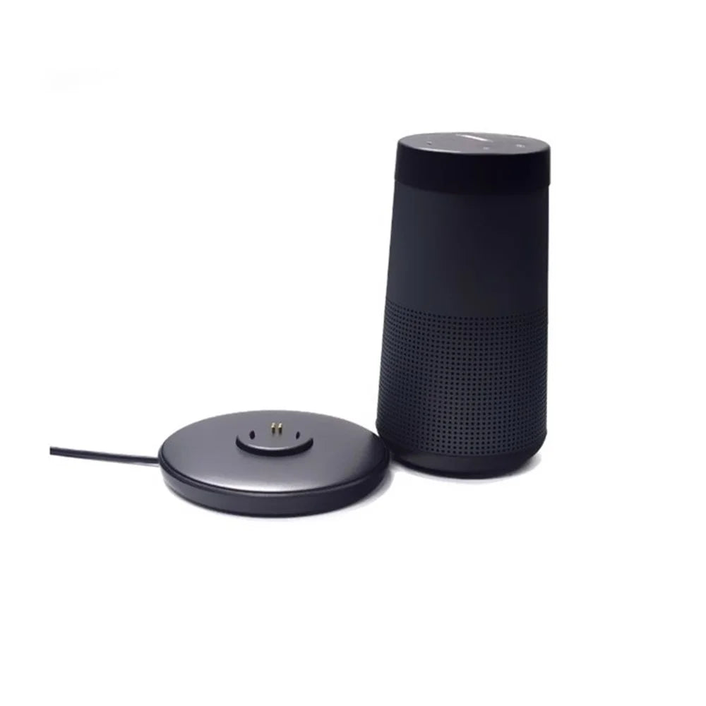 Charging Dock Cradle Base Charger Bluetooth-compatible Speaker for Bose Soundlink Revolve+ - Black - 7