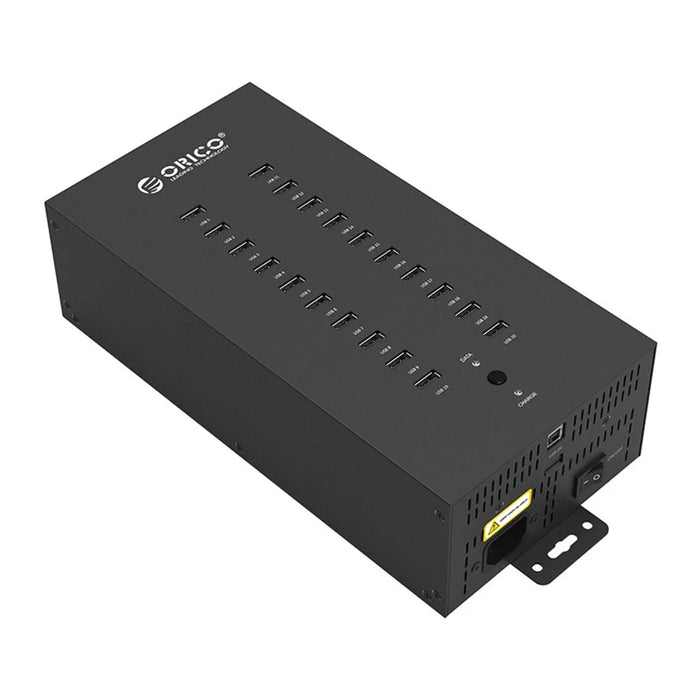 ORICO 20 Ports Industrial USB2.0 HUB for U Disk Batch Data Test Copy SD TF Card Reader - 4