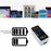 A9+ 8-Port USB+Type C 40W Quick Charge Adapter with LCD Display QC 3.0 Wall Charger - AU Plug - 4