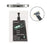 Universal Micro USB Plug Qi Wireless Charging Receiver Pad for Android Phones (Narrow-interface Up) - 1