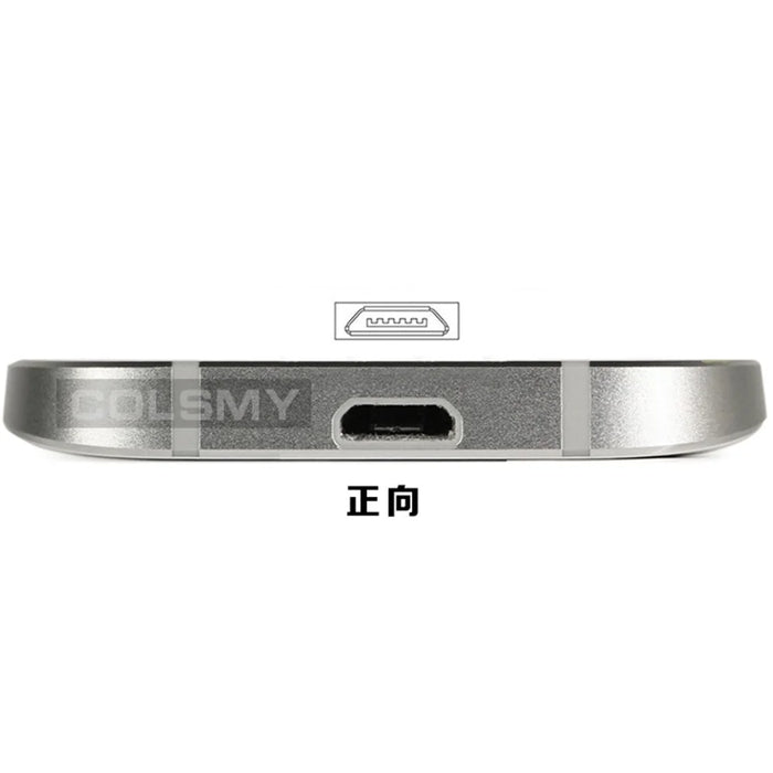Universal Micro USB Plug Qi Wireless Charging Receiver Pad for Android Phones (Narrow-interface Up) - 2