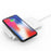 10W 2 Coils Qi Wireless Charger Folding Fast Wireless Charging Stand for iPhone Samsung etc. - White - 5