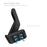 F11 2 in 1 Wireless Charging Stand Qi Fast Charger for iPhone Samsung Phone Apple Watch - Black - 5