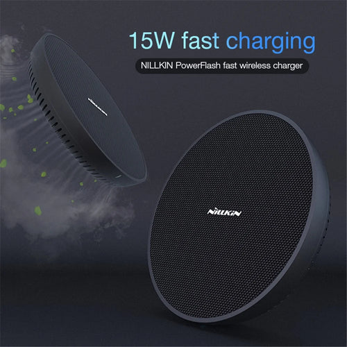 NILLKIN Wireless Charger 15W Quick Charging Nylon Cellphone Charger - 1
