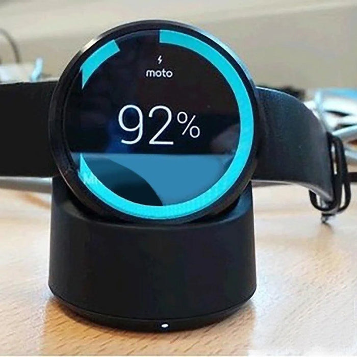 Wireless Charger Cradle Dock for Moto 360 2nd Gen 42mm & 46mm Smart Watch - 6