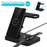 2-in-1 Fast Charging Smart Wireless Charger for Apple Samsung Smartphone Earphone Watch - 3