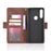 Leather Special Shell with Multiple Card Slots for Alcatel 1S/1V/3L (2020) - Brown - 4