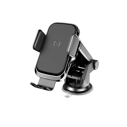 15W Car Gravity Bracket Car Air Outlet Navigation Aluminum Alloy Mini Mobile Phone Bracket - 1