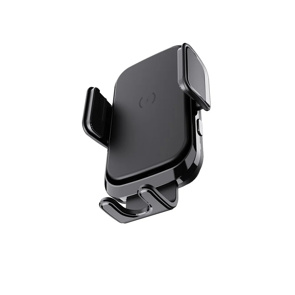 15W Car Gravity Bracket Car Air Outlet Navigation Aluminum Alloy Mini Mobile Phone Bracket - 4
