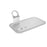 WS14 3-in-1 Wireless Charger Stand Qi Fast Charging Station for Apple Watch + AirPods + Phone Station Dock - White - 2