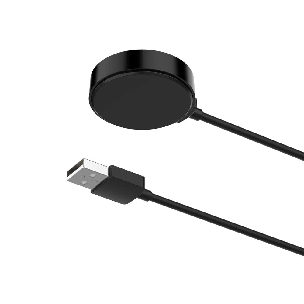 1m USB Charging Cable Wireless Charger Dock for Huawei Watch GT 2 Pro / GT 2 Pro ECG / GT 2 Porsche Edition - Black - 7
