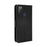 Leather Wallet Protective Case with Multiple Card Slots for Alcatel 3L (2021) / Alcatel 1S (2021) - Black - 3