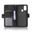 Leather Wallet Protective Case with Multiple Card Slots for Alcatel 3L (2021) / Alcatel 1S (2021) - Black - 5
