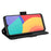 Leather Wallet Protective Case with Multiple Card Slots for Alcatel 3L (2021) / Alcatel 1S (2021) - Black - 7