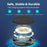 MIRIOWIZ M-2001W 15W 360 Rotary Desktop Magnetic Wireless Charger Compatible with MagSafe Charging Pad for iPhone - 5