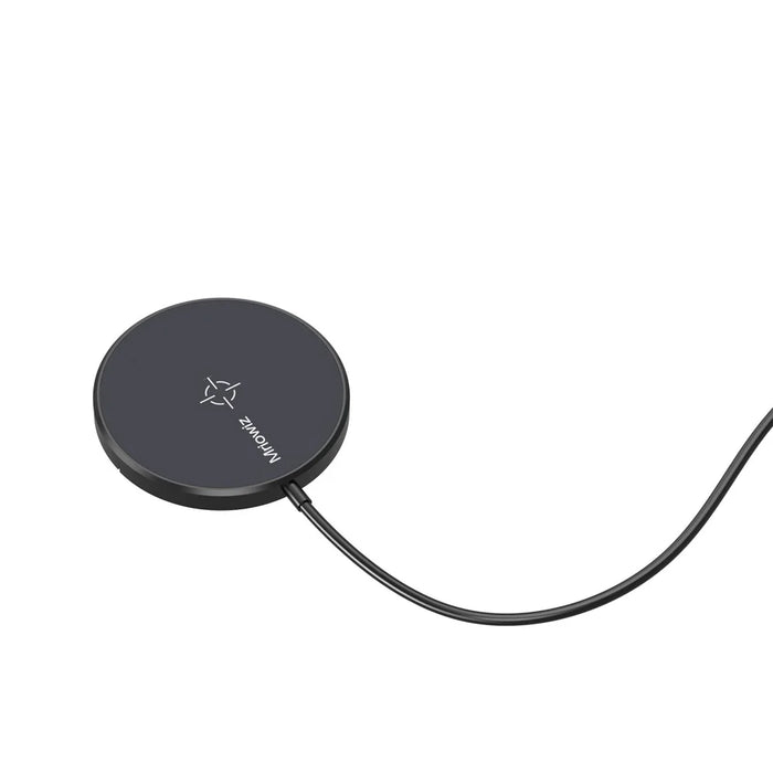 MIRIOWIZ M-2001W 15W 360 Rotary Desktop Magnetic Wireless Charger Compatible with MagSafe Charging Pad for iPhone - 6
