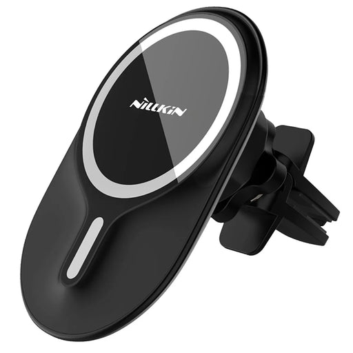 NILLKIN MagRoad Lite Magnetic Car Air Vent Mobile Holder Clip Mount Support Bracket for iPhone 12 - 1