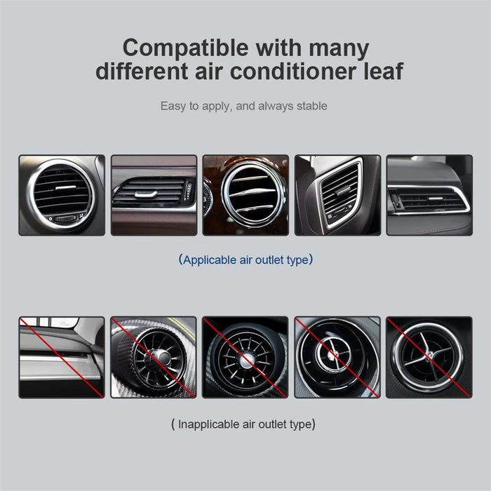 NILLKIN MagRoad Lite Magnetic Car Air Vent Mobile Holder Clip Mount Support Bracket for iPhone 12 - 6