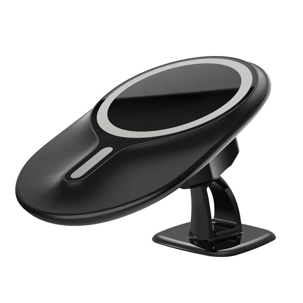 NILLKIN Lite Magnetic Wireless Charger Fast Charging Car Phone Mount Holder for iPhone 12/ 12 mini/ 12 Pro Max - 2