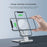 NILLKIN NKT11 Foldable Magnetic Wireless Fast Charger Phone Charging Stand Mount for iPhone - Silver - 6
