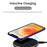 Q25 10W Fast Wireless Charger Qi Smart Lightweight Portable Charging Station for iPhone Series - Black - 3