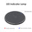 Q25 10W Fast Wireless Charger Qi Smart Lightweight Portable Charging Station for iPhone Series - Black - 6