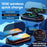 Upgraded Magnetic 15W Fast Charging Station HUD HD Anti-slip Car Wireless Charger with Phone Holder - 4