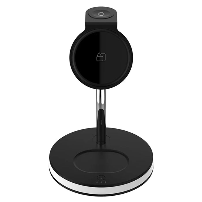F17 4-in-1 15W Max Multi-Function Wireless Charger with Night Light Magnetic Wireless Charging Stand - 2