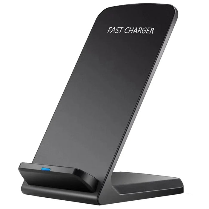 Z2 15W Wireless Charger Fast Charging Mobile Phone Cradle Stand for iPhone Samsung Huawei Xiaomi - Black - 1