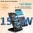 Z2 15W Wireless Charger Fast Charging Mobile Phone Cradle Stand for iPhone Samsung Huawei Xiaomi - Black - 3
