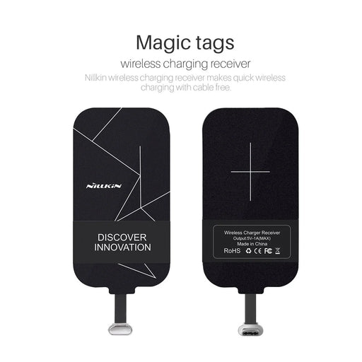NILLKIN Slim Design Phone Charger Type-C Wireless Charger Fast Charging Receiver for Smartphones - 1