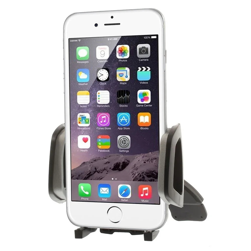 S051 Universal DVD/CD Slot Car Mount Holder for iPhone SE 5s 5 5c 6 6 Plus Samsung Sony LG, Width: 42-98mm - 2