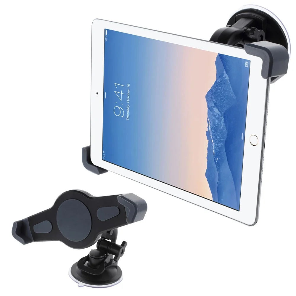 Universal 360 Rotation Suction Cup Car Mount Holder for iPad Samsung ASUS Tabs XWJ0868A, Width: 18-30cm - 1
