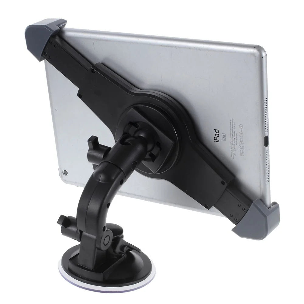 Universal 360 Rotation Suction Cup Car Mount Holder for iPad Samsung ASUS Tabs XWJ0868A, Width: 18-30cm - 2